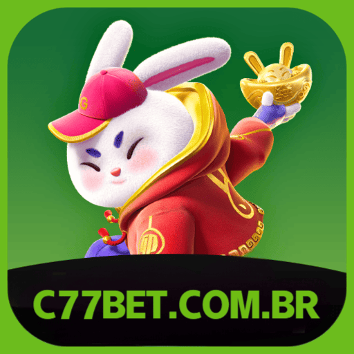 Imagem promocional da C77BET mostrando a plataforma e suas vantagens